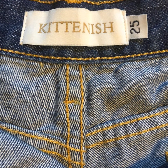 Kittenish 🐾 Jean Shorts - Picture 4 of 4